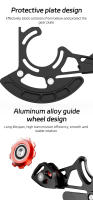 RRSKIT-estabilizador de cadena de un solo diente para bicicleta de montaña, disco de aleación de aluminio para ISCG-03/05/BB, 32-38T, discos dentales de un solo disco - details 6