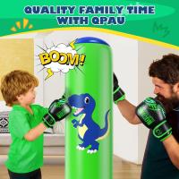 Boxeo Niños, Bolsa De Boxeo Inflable De Pie para 3-8 Niños, Pelota De Boxeo Regalos para Niños Y Niñas, Saco De Boxeo De Pie para Niños Set para Practicar Karate, Taekwondo, MMA - details 4
