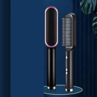 Alisador de Cabello Profesional de Cerámica Calentamiento Rápido Estilo de Peine para Barba - details 4