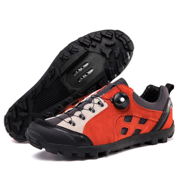 Zapatos de Ciclismo MTB Transpirables para Hombres Tenis de Ciclismo de Sendero a Grava y Carretera - 1