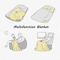 Manta suave y cálida para Picnic, colcha de franela para sofá, funda para sofá y cama con estampado - details 4