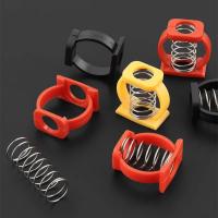 Abrazadera de bisagra de resorte para bicicleta con hebilla C, abrazadera de bisagra de resorte, Clip de bisagra de bicicleta plegable, fijación de resorte, giro fácil y libre - details 8