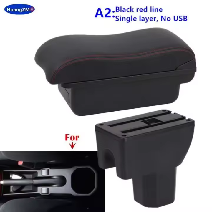 Piezas de modificación especializadas del reposabrazos del coche Suzuki Ignis, iluminación interior CA, piezas automotrices - 1