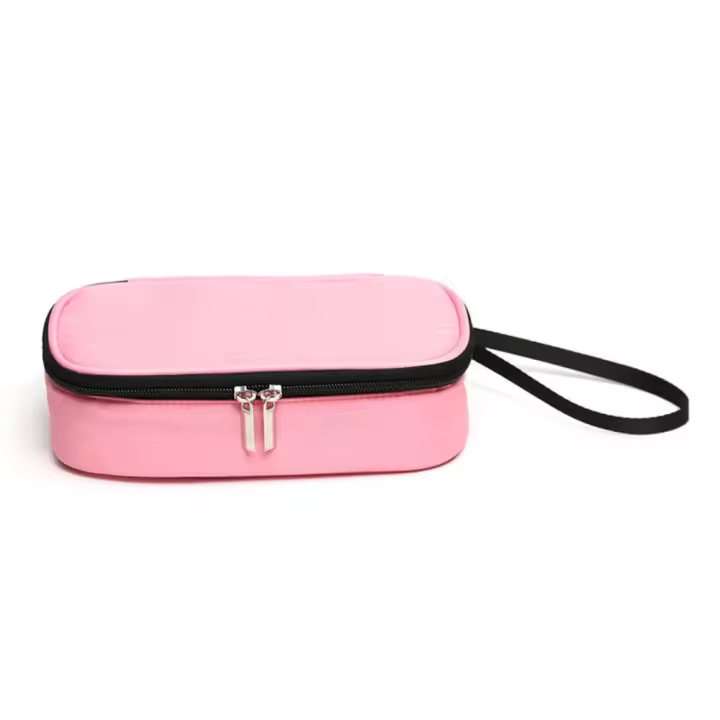 Mini bolsa portátil con aislamiento de insulina, botiquín de medicina resistente al agua y al desgaste, bolsa de refrigeración de insulina lavable para exteriores - 1