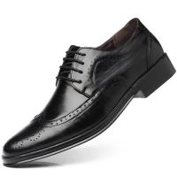 Zapatos de cuero de los hombres,zapatos formales de negocios,estilo británico,Casual Plus Size,zapatos de hombre - details 1