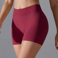 Pantalones cortos de yoga sin costuras para mujer, pantalones cortos deportivos que levantan los glúteos, transpirables, de secado rápido - details 10