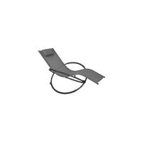 Mesa plegable de camping, mesa de jardín, mesa de trabajo, mesa de balcón, altura regulable, aluminio, MDF, gris - details 15