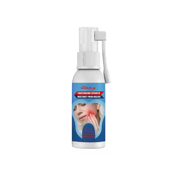 Spray para el dolor de muelas, alivio instantáneo del dolor, cuidado bucal, tratamiento Dental eficaz, 20ml - 1