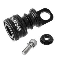 Adaptador de Pedal de liberación rápida de aleación de aluminio, Base de montaje de marco de bicicleta ultraligera antioxidante, hebilla QR anticorrosión - details 4