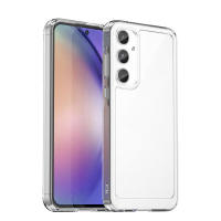KEYSION Funda a prueba de golpes Samsung A55 5G, A35, A25, A15, A05, funda trasera de teléfono transparente de silicona suave TPU para Galaxy A05S - details 8