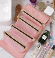 Bolsa de Maquillaje Impermeable de Gran Capacidad Ideal para Viajes Organizador de Cosméticos portátil para Mujeres - details 5