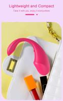 Vibrador en Forma de U para Mujeres Estimulador de Clítoris y Punto G Masajeador Sensual para Adultos Salud y Diversión - details 18