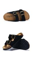 Cómodo forro de ante, sandalias planas de verano con soporte arqueado talla 6-11 - details 4