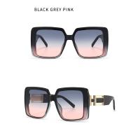 Toyear-gafas de sol cuadradas de diseñador de marca de lujo para mujer y hombre, gafas de sol Vintage con montura grande, gafas de viaje para conducir, tonos ins, UV400 - details 15