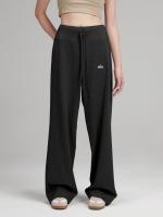 Pantalones de Yoga Alo Cómodos y Sueltos para Talla Grande Estilo Largo con Diseño de Baño - details 8
