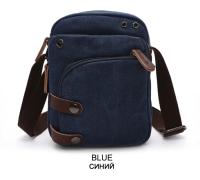Bolso pequeño de lona informal para hombre, bandolera corta de viaje con bolsillo para teléfono, para senderismo - details 9