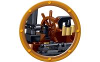 Toy Building Block Set, Pirate Ship Regular Size Brick Model Kit, Creative Ship