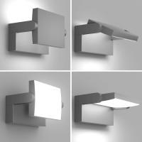 Lámpara LED de Pared de 24W para Exterior Interior IP65, Luz de Pared Ajustable, Moderno Apliques de Pared Aluminio para Entrada Jardines Pasillo Sala, Blanco Cálido 2700K-3000K, Bronce - details 73