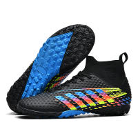 Botas de fútbol profesionales FG/TF para hombre, zapatos de fútbol para exteriores, tobillo alto, zapatos de fútbol de césped para niños, zapatos de entrenamiento - details 18