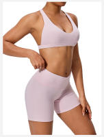 Sujetador deportivo de verano Pure Desire de baja intensidad con almohadillas para el pecho, hermoso top de yoga y entrenamiento físico - details 12