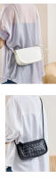 Nuevo bolso tejido de cuero de moda y ligero para mujer, bolso pequeño exquisito de alta gama, bolso de mensajero de hombro - details 10