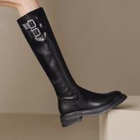 LAVANDA BOTAS ALTAS CON CREMALLERA PARA MUJER, BOTAS PLANAS PARA MUJER - details 9
