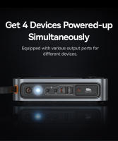 Baseus Super Energía Ultra 3000A Cargador de Coche Rápido PD100W Inversor de Energía Portátil para Emergencias - details 10