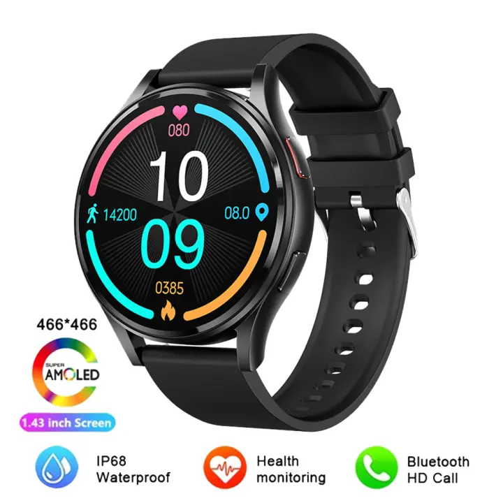 Reloj Inteligente de Glucosa en Sangre Nuevo 2024 para Hombres y Mujeres con Bluetooth y Medición de Presión Arterial ECG+PPG Resolución de Pantalla AMOLED Marca COTAUL - 1