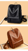 Bolso de cuero suave de gran capacidad para mujer, mochila informal de calle, versión coreana, nueva moda - details 2