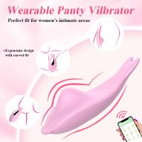 Vibrador portátil con Control por Bluetooth para mujer, Juguetes sexuales para adultos, bragas, estimulador de clítoris, masajeador vaginal, masturbador femenino - details 2