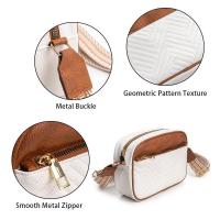 Nuevo estilo, bolso bandolera pequeño con múltiples cremalleras para mujer, correa ancha, billetera para teléfono móvil, bolso de hombro de PU - details 10