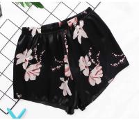 Ropa interior de mujer, ropa de dormir de seda satinada, chaleco, pantalones cortos, conjunto de dos piezas de verano, ropa de dormir para mujer - details 16