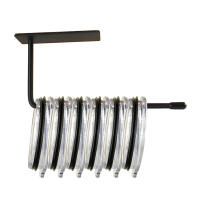 Organizadores de tapa de taza para debajo del gabinete, soporte de tapa de vaso de acero inoxidable para organización de gabinetes de cocina - details 7