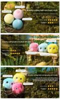 Bola de Peluche para Gatos Autogolpe Divertido Resistente a Mordiscos Suministros para Mascotas - details 1