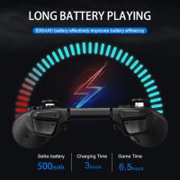 Lámpara de meteororo con mango de juego inalámbrico, 8 colores para Switch / Lite / oled, con funciones programables y vibrantes - details 1