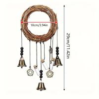 Colgante decorativo vintage para decoración del hogar, campana para llave, aficionado, 1 ud. - details 11
