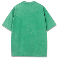 Camisetas lavadas con estampado abierto de sandía para mujer, Camiseta de algodón Y2K, Top holgado de Hip Hop, ropa suave y transpirable - details 57