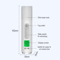 Vaporizador facial nano iónico - vaporizador facial portátil con carga rápida USB-C para spa en casa y cuidado de belleza de viaje - details 6