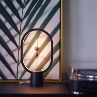 Lámpara de mesa LED elíptica magnética, interruptor de aire medio, cuidado ocular, luz nocturna, Control táctil - details 8