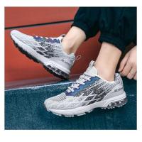 Zapatos deportivos de malla transpirable para correr con absorción de impactos para hombres - details 17