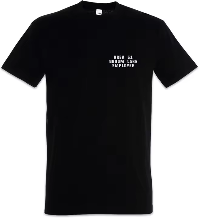 Nueva camiseta de moda para hombre Groom Lake Employee - 1