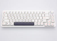 Teclado de dibujos animados blanco Simple XDA PBT, sublimación de tinte para juegos mecánicos personalizados, Kit de teclas resistentes al desgaste, 126 - details 2