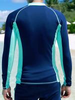 Traje De Baño Para Hombres, De Secado Rápido De Ajuste Ceñido Traje De Buceo, Chaqueta De Manga Larga Y Pantalones Cortos, Traje - details 3
