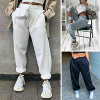 Pantalones casuales de sandalia con puños cómodos para mujer, pantalones deportivos de moda - details 4