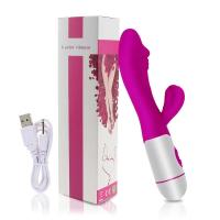 Consolador realista, vibrador de conejo, masajeador de estimulación del clítoris recargable, potente vibrador, masturbador vaginal, Juguetes sexuales para mujeres - details 5