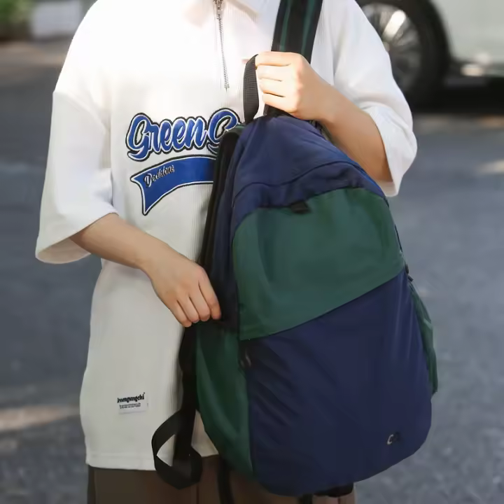 Mochila informal y versátil para mujer, bolso de gran capacidad, nuevo estilo, mochila escolar para estudiantes universitarios, mochila de viaje, tendencia de alta gama, 2025 - 1