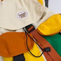 Bolsas para padres e hijos de 2 tamaños a juego de colores, mochila escolar con cordón multibolsillo de estilo coreano, mochila de nailon de gran capacidad para niños - details 11