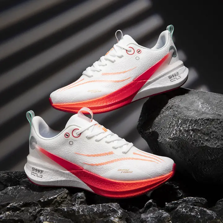 Zapatillas de Running para Hombre – Ligeras, Transpirables, con Amortiguación y Placa de Carbono - 1