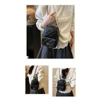 2025 nuevo Xiaoxiangfeng rombo cadena mochila bolsa mujer simple usted portátil pequeña mochila - details 20