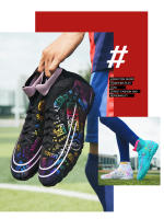 Zapatos de fútbol de alta calidad para hombres, botas de fútbol de la sociedad, cornamusas de entrenamiento al aire libre antideslizantes de hierba, zapatillas de Futsal, calzado deportivo Unisex - details 3